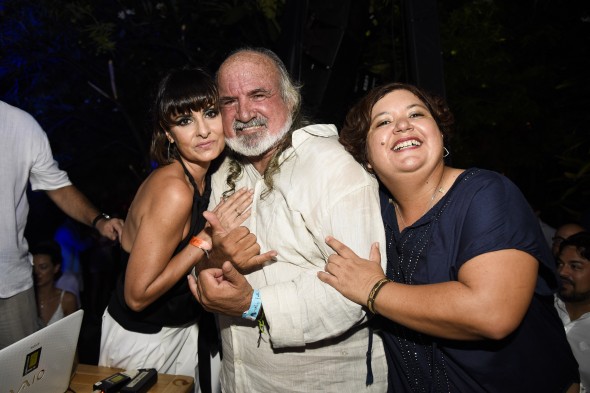 Fernanda Abreu, ze Maria e Ana Clara Marinho. Crédito: Keila Castro
