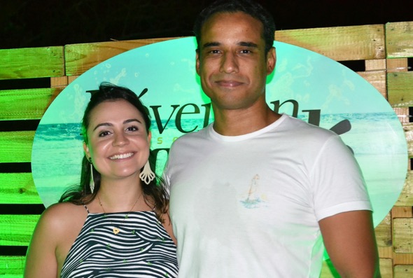 Maria Carolina Pimentel e Rivando Campina. Crédito: Maíra Passos / Divulgação