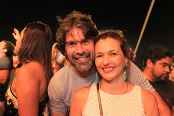 André Gimk e Claudia Raquel. Crédito: Luiz Fabiano / Divulgação