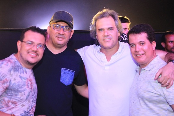 Fábio, João Batista, Silvio Pontual e Edson Vieira. Crédito: Luiz Fabiano / Divulgação