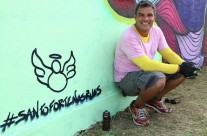 Flávio Barra vai grafitar o Galo da Madrugada