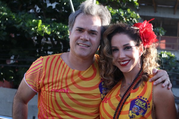 Silvio e Vanessa Pontual - Crédito: Luiz Fabiano/Divulgação