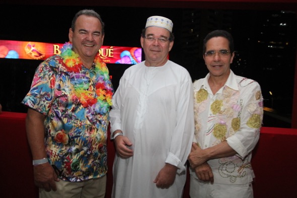 11/02/2017 - Credito: Nando Chiappetta/DP - Blog JA - Baile Balmasque.na foto - Mario Gil, Jose Gil Rodriguies e Mauricio Rands.