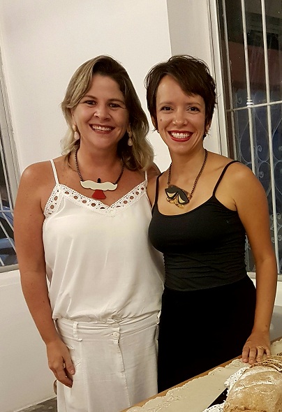 Camila Domingues e Tetê Brandão, nomes à frente do Clube das Asas. Crédito: Arquivo pessoal 