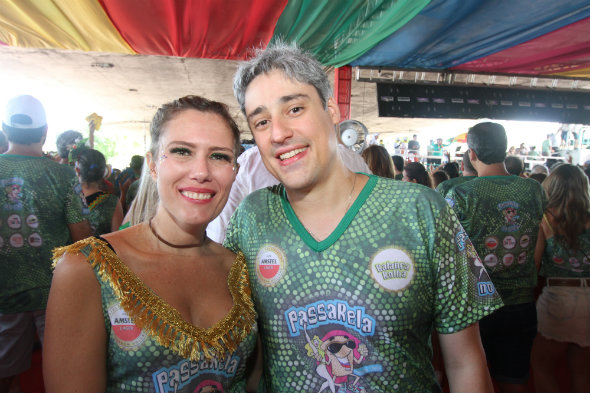 Cecília Nora e Estevão Cavalcante. Crédito: Nando Chiappetta