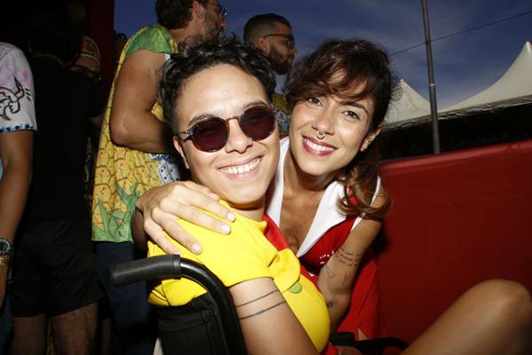 Maria Gadu e Lua Leça - Crédito: Anderson Freire/DP