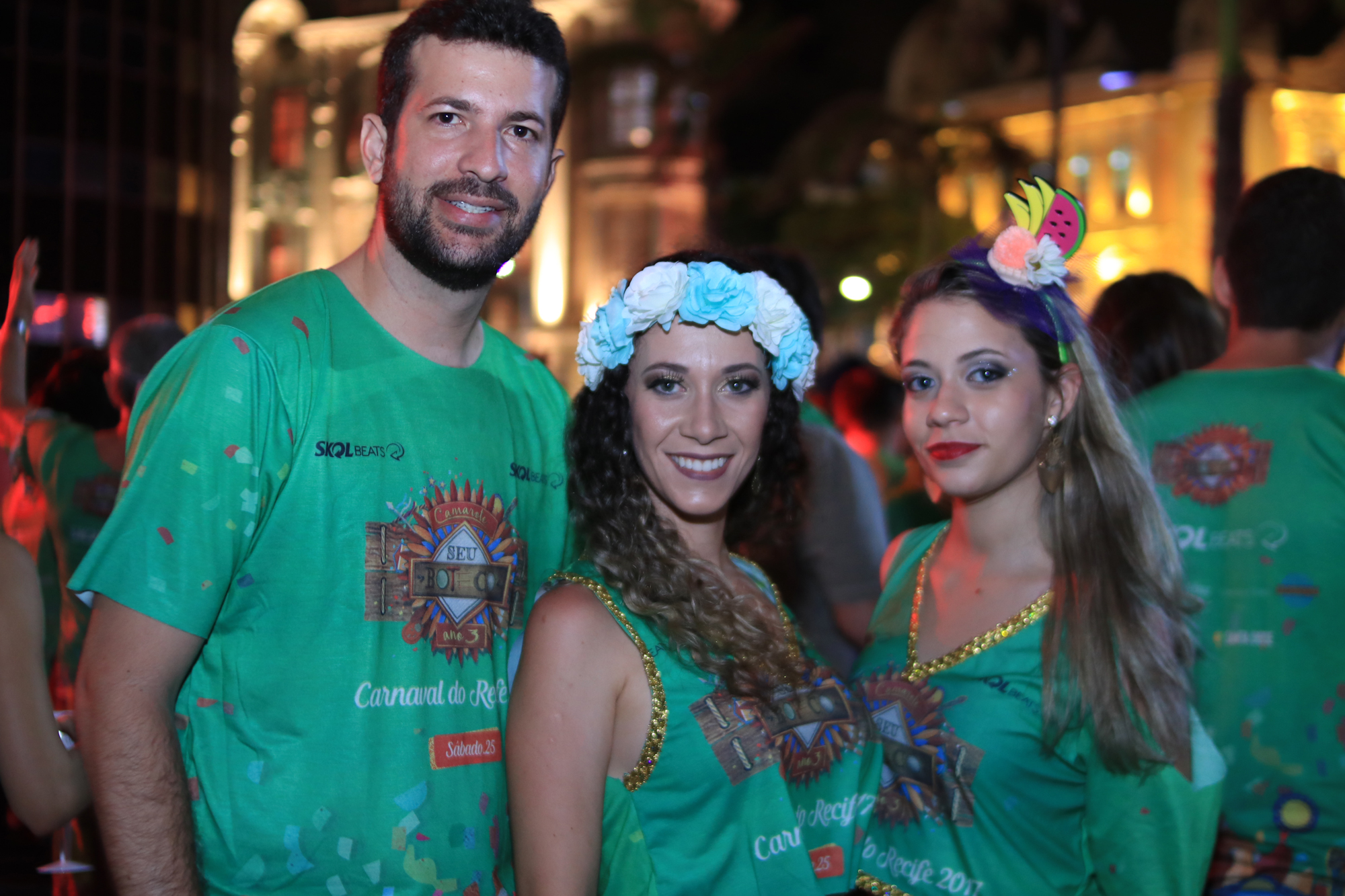 Ricardo Rodrigues, Clara e Anália Diniz - Crédito: Luiz Fabiano/Divulgação