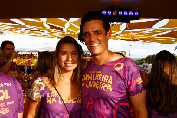 Daniel Coelho e a esposa, Rebeca Coelho.- Credito: Rafael Martins/ Esp. DP