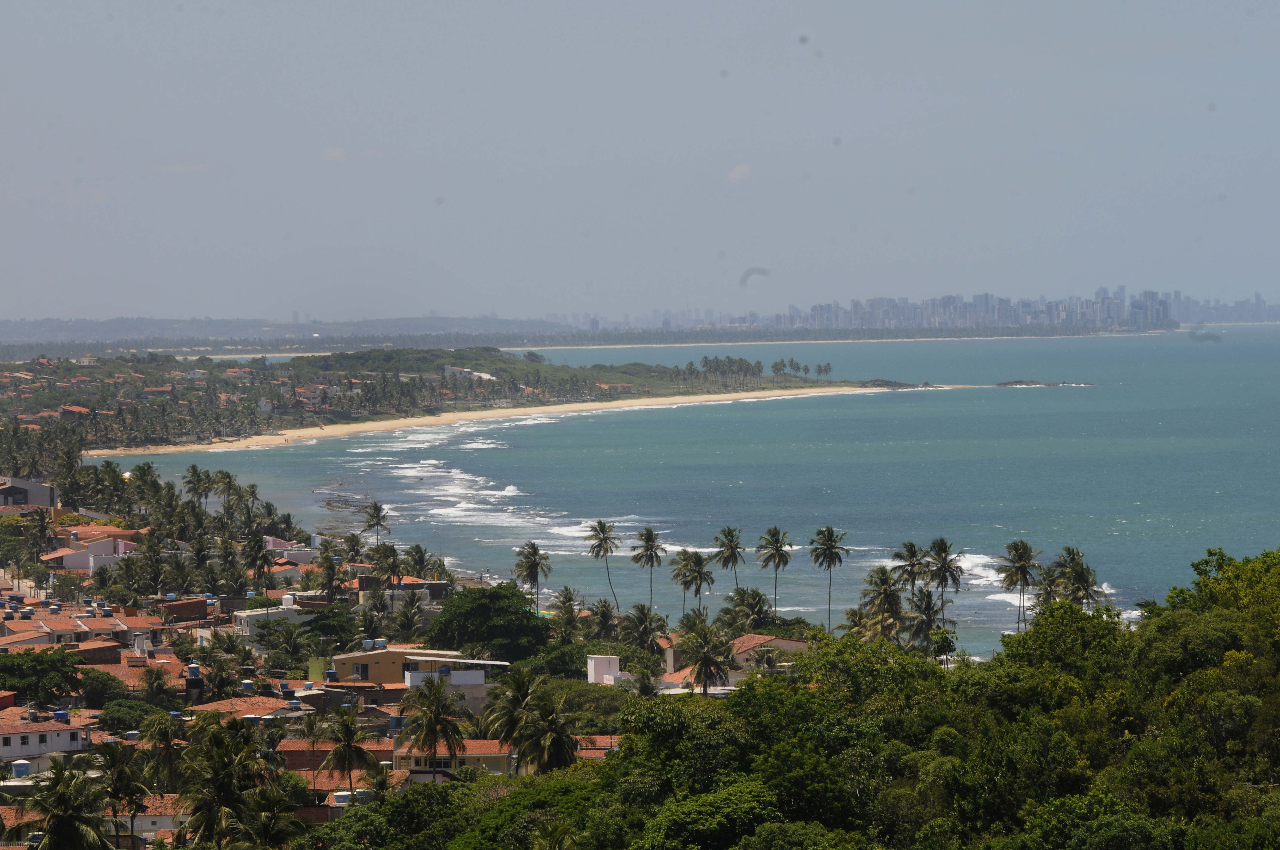 Vista da praia de Gaibú - Teresa Maia/DP/