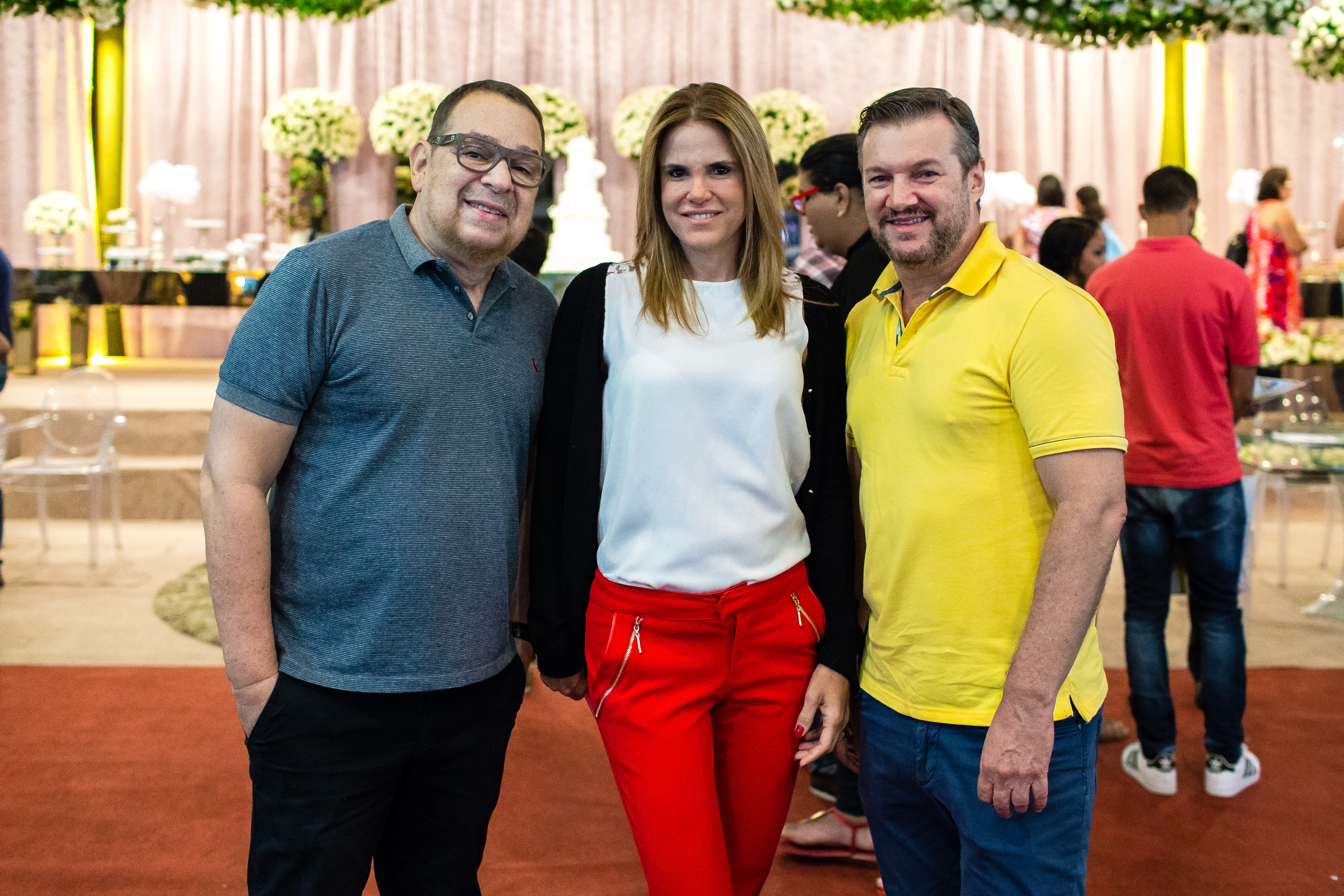 Os organizadores Jairo Kelner, Taciana Galvão e Daniel Sierra - Crédito: Divulgação