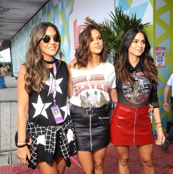 Carol Sampaio, Bruna Marquezine e Thaila Ayala