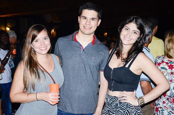 Ivy França Edson Henrique e Carol Borges - Crédito: Wellington Silva/Divulgação