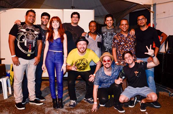 Produtores e banda Bailinho Maravilha - Crédito: Wellington Silva/Divulgação