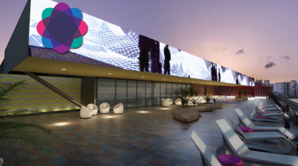 O coworking vai ocupar todo o terraço do shopping - Crédito: Divulgação