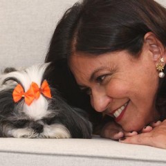 “Ela trouxe um amor incondicional para nossa família”, disse Mônica Silveira sobre a cachorrinha Pippa
