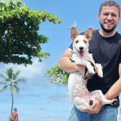PET Social: Batata, o cão vira-lata do chef Armando Pugliesi