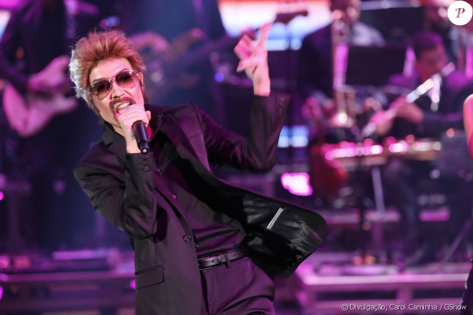 Luiza Possi interpretou George Michael no Domingão do Faustão 