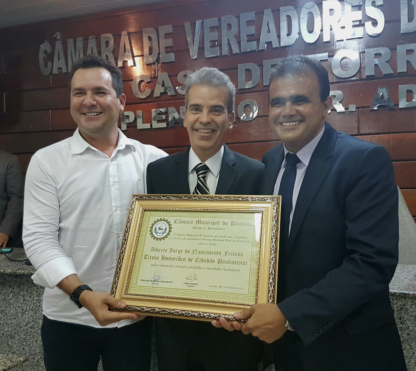 Junior Moreno, Alberto Feitosa e Edmilson Alves/Divulgação