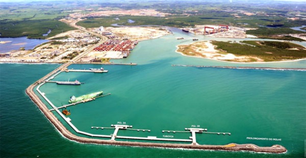 Porto de Suape - Crédito: Divulgação