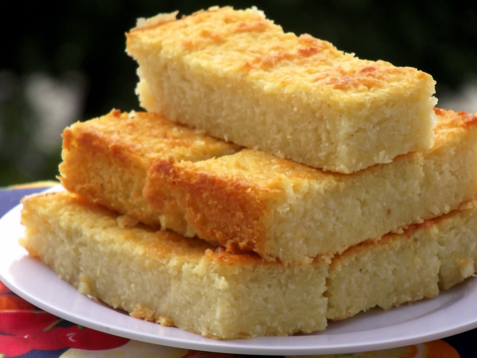 Bolo de macaxeira - Crédito: Divulgação
