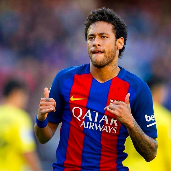 Neymar ocupa o 71º lugar e é o único brasileiro da lista - Crédito: Reprodução/Instagram