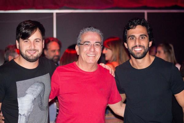 Rodrigo Carvalheira, Igor Gomes e Henrique Gomes - Crédito: André Valença