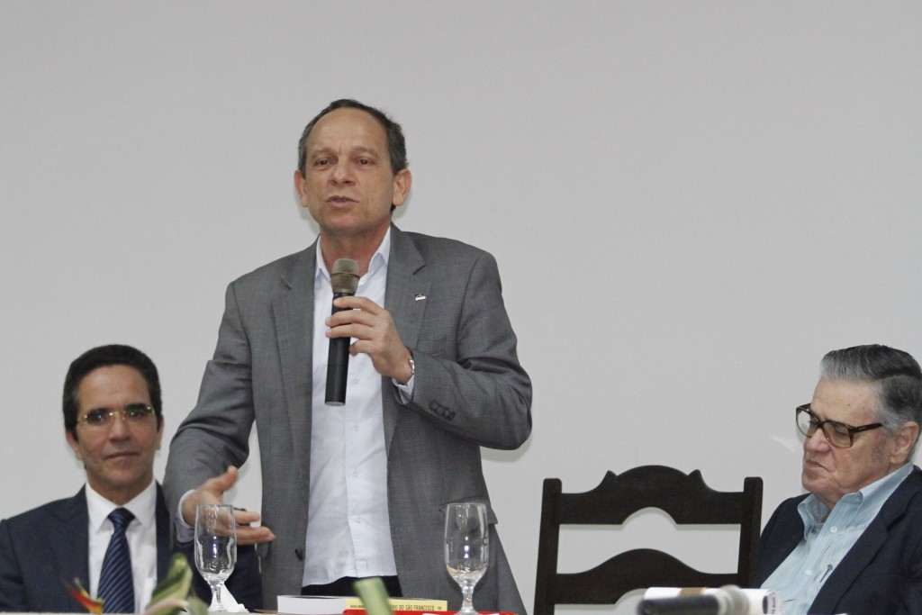 Marcelino Granja, Secretário de Cultura de Pernambuco estava na solenidade - Crédito: Ricardo Fernandes/DP