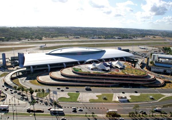 O Aeroporto Internacional do Recife/Guararapes - Gilberto Freyre - Crédito: Divulgação