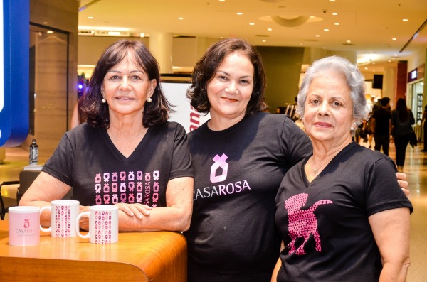 Bruna Trajano, Kadja Camilo e Cristina Maranhão - Crédito: Divulgação
