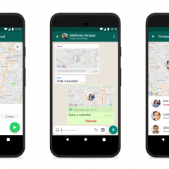 Recurso do WhatsApp compartilha sua localização com amigos