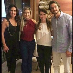 Fátima Bernardes está no Recife em visita ao namorado Túlio Gadêlha
