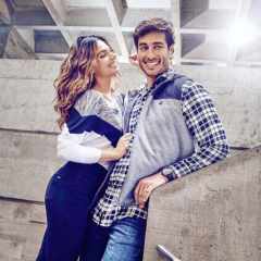 Em clima de lua de mel, Isis Valverde e André Resende embarcam para o Havaí