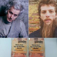 Promoção relâmpago: Estamos sorteando um par de ingressos para o show de Tibério Azul e Igor de Carvalho