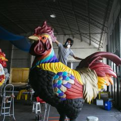 Galo da Madrugada ganhará 10 réplicas espalhadas pelo Recife