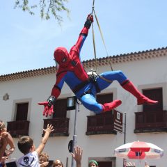 Homem-Aranha se apresenta, domingo, no Carnaval de Olinda