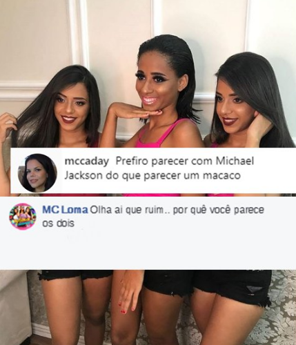 MC Loma é atacada pela socialite - Foto: Reprodução do Instagram