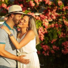 Victor André Gomes e Daniela Jamir vão trocar o sim na Matriz Nossa Senhora da Piedade