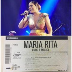 Promoção: par de convites para o show de Maria Rita
