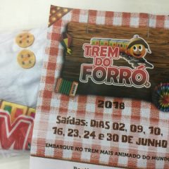 Promoção: par de convites para o Trem do Forró