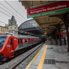 Aeroporto de Guarulhos ganha trem expresso para Estação da Luz