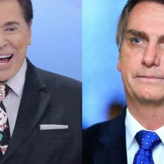 Bolsonaro almoça com Silvio Santos