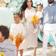 Kim Kardashian mostra detalhes do aniversário da sobrinha True