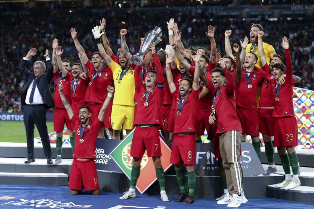 No Porto no dia em que Portugal ganhou a Taça das Nações