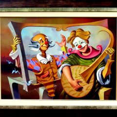 Telas de Berg Oliveira na Arte Maior Galeria