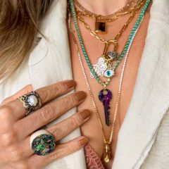 Juana Moura comemora 15 anos de marca com coquetel