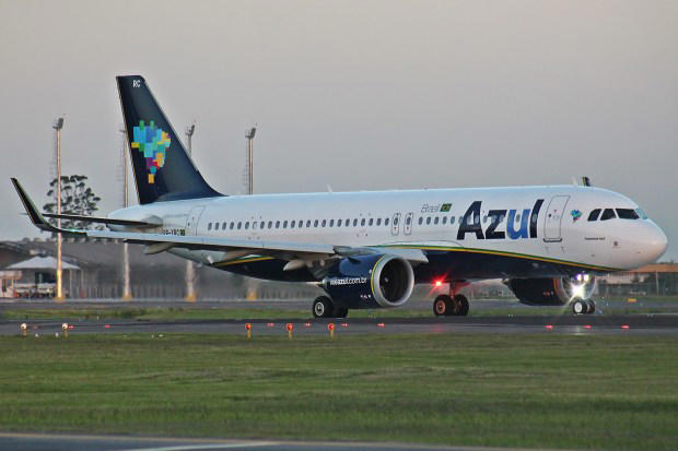 Azul opera o voo mais longo do Brasil
